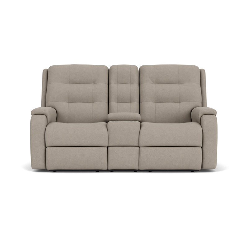 Asher 60" Upholstered Power Reclining Loveseat