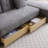 Convertible Sleeper Sofa Couch,Multifunctional Double Folding Sofa Bed,Storage Ottoman And Sofa Arm With  Box And Drawer, Drop Down Table With 2Cup Holders For Living Room,Apartment,Office,Grey