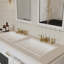 Widespread Double Handle 3 Hole Bathroom Faucet-107545211