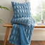 Carved Faux Fur Blanket Throw-97744799