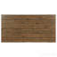 Table basse en bois brun vieilli avec tablette