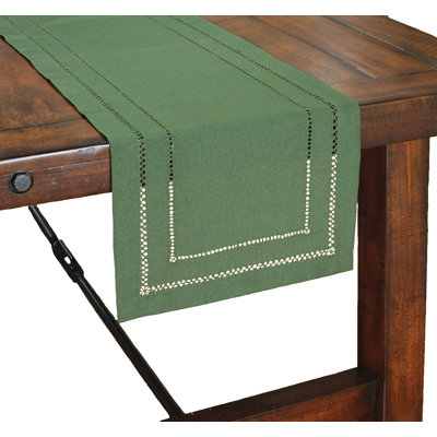 Wenner Double Hemstitch Easy Care Table Runner