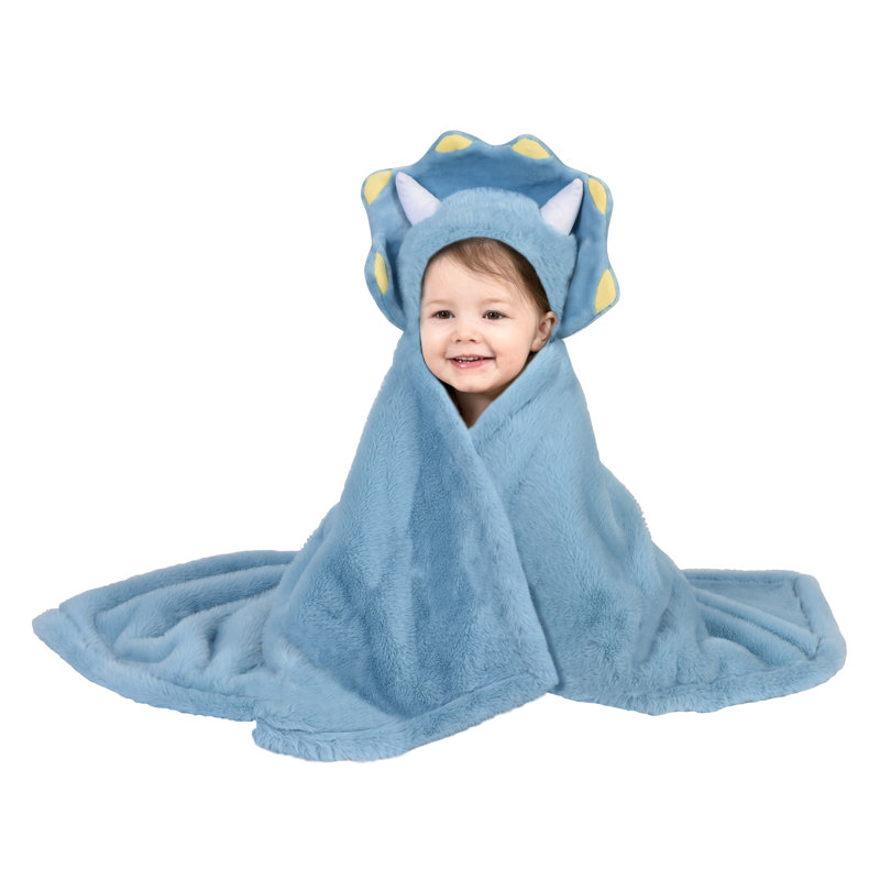 Couverture à capuchon pour bébé dinosaure Coleshill