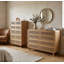 Ensemble de chambre à coucher 2 pièces, commode large 8 tiroirs et commode 6 tiroirs-2030607275-2030607273