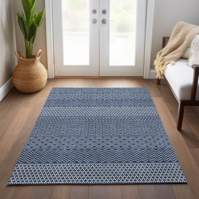 Tisdell Area Rug with Non-Slip Backing