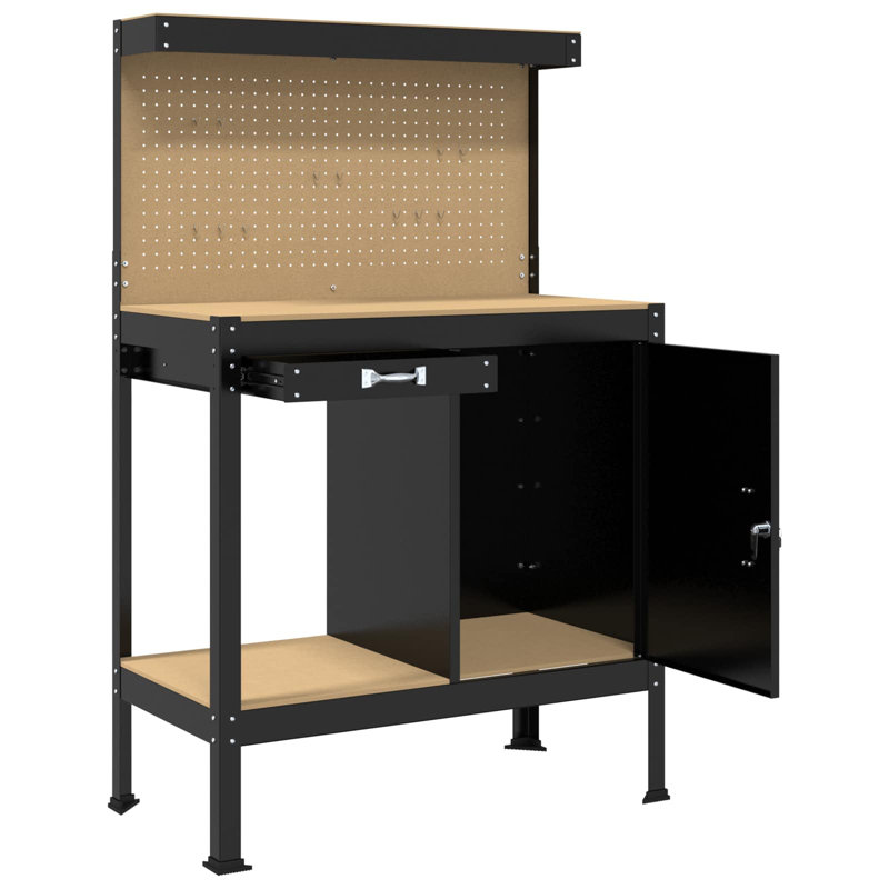 90cm W Engineered Wood Top Workbench