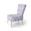 Chaise d'appoint Boho - Chaise d'appoint mauve lavande dérive-2141610987