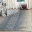 Tapis ivoire / bleu de style sud-ouest Gonzalez-22736442