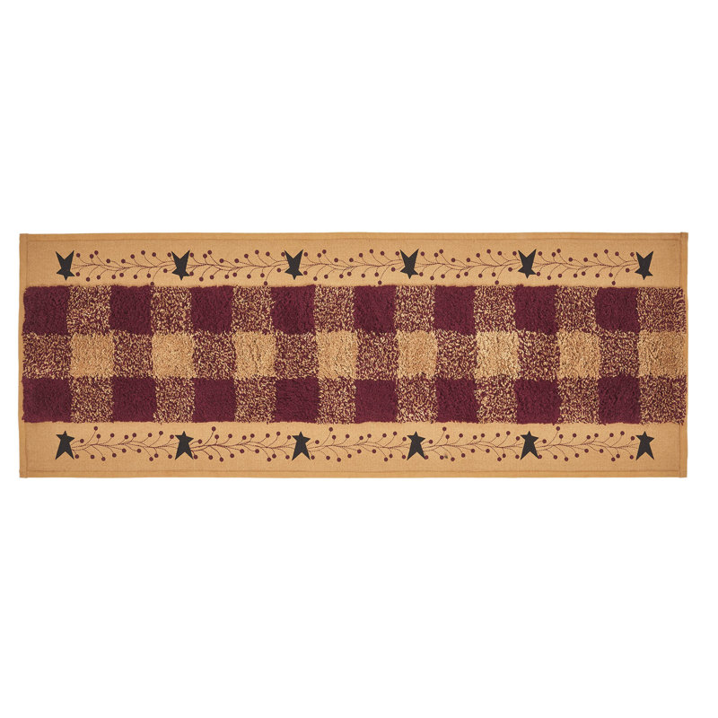 Tapis de bain en coton Pip Vinestar, L 17 po x L 48 po