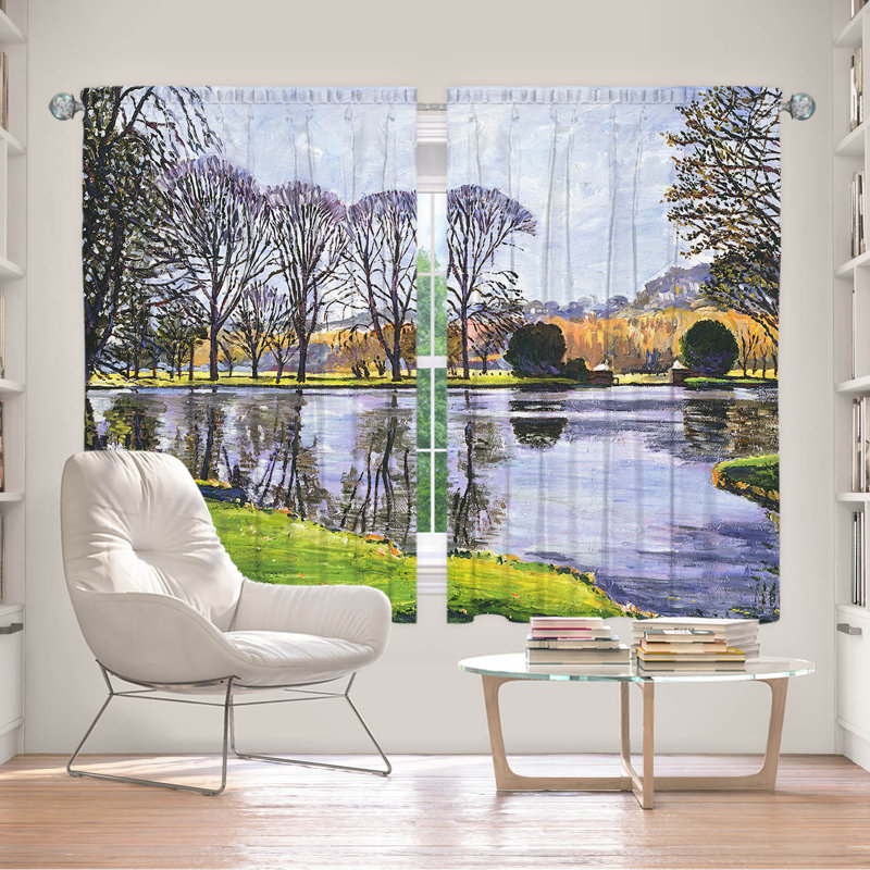 Rideau simple obscurcissant avec passe-tringle Delaughter, L 40 po x L 61 po