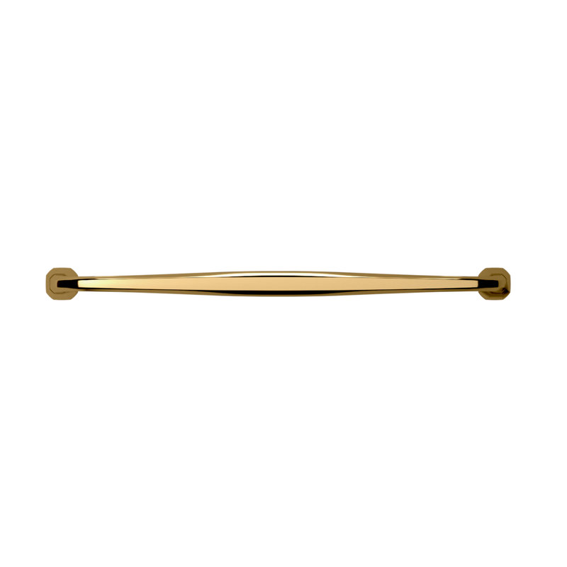 4364 Severin Fayerman B Pull, 12" CTC, Polished Brass
