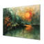 Charron - Art abstrait paysage mural-106112251-106112252