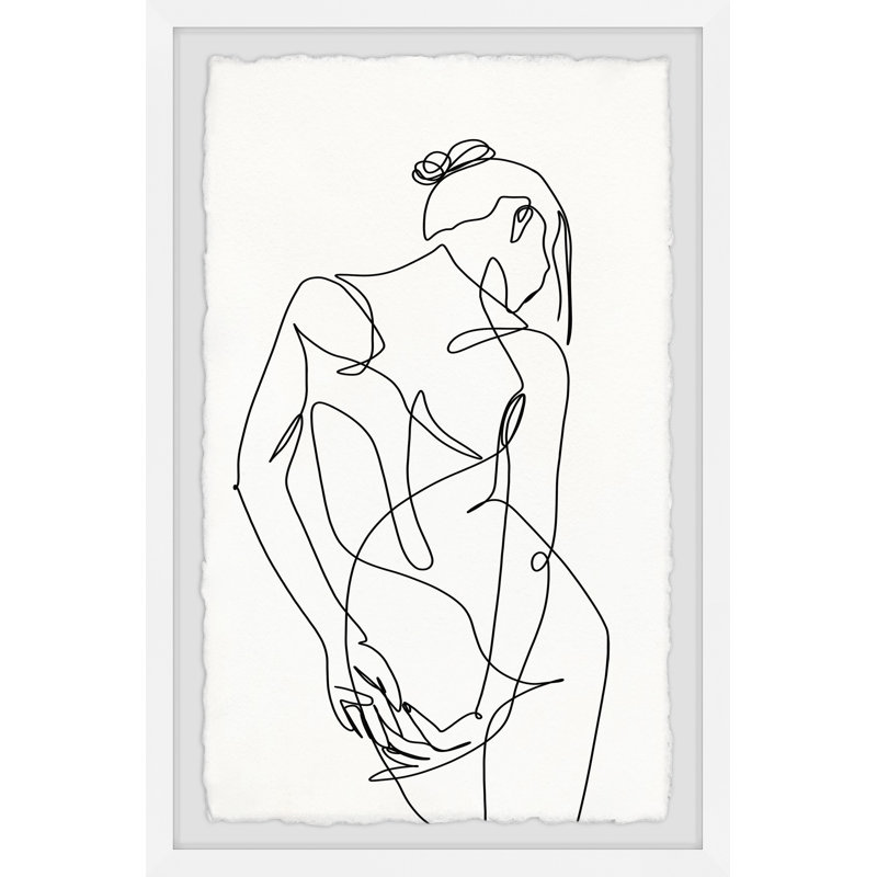 «Enjoy The Moment», reproduction encadrée, H 45 po x l 30 po x P 1,5 po