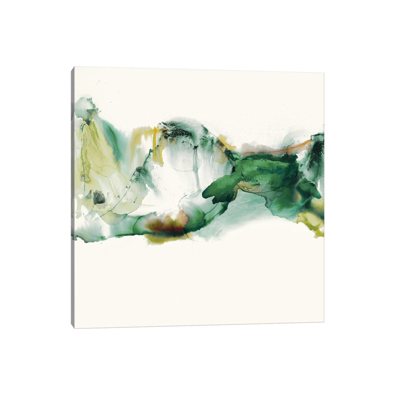 Green Terrain II by Sisa Jasper - Wrapped Canvas Gallery-Wrapped Canvas Giclée, 45.72 cm H x 45.72 cm W