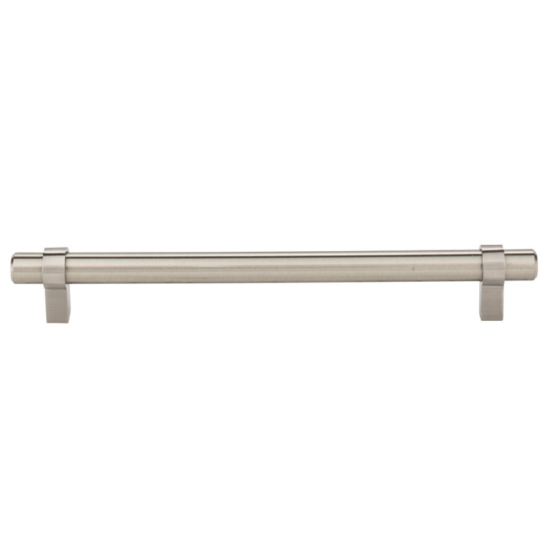 Key Grande Bar Pull, Satin Nickel, 7 9/16"