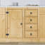 Vidaxl Cabinet With Storage SKI Honey Brown Solid Pine Wood Modern Furniture