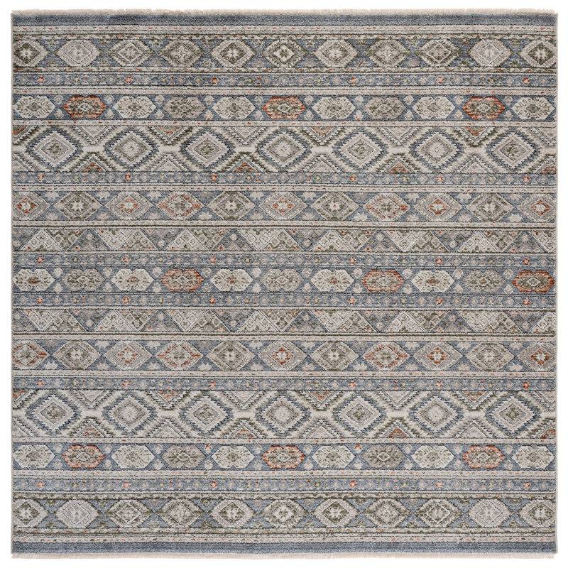 Grove 670 Performance Geometric Shapes Rug, Square 6'7"