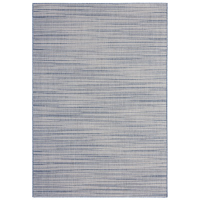 Tapis intérieur / extérieur bleu Nicole Nicole