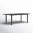 Alyah  Extendable Powder Coated Steel Dining Table