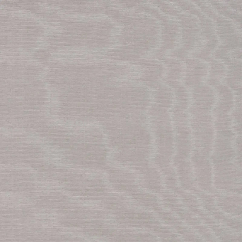 Luna Moire Fabric, Zinc