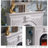 Manufactured Wood Freestanding Fireplace-164695238