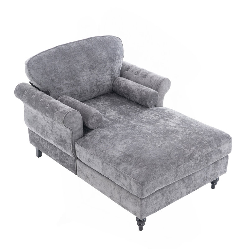 [Nouveau] Canapé d'intérieur surdimensionné pour chaise longue, Gris clair