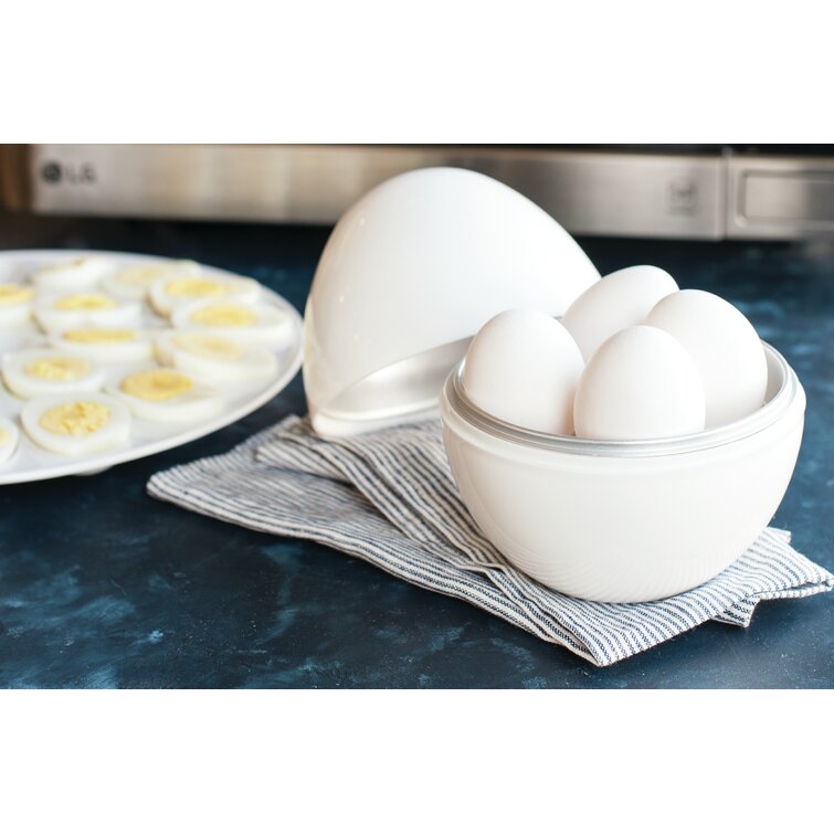 Nordic Ware Egg Poacher Plastic White