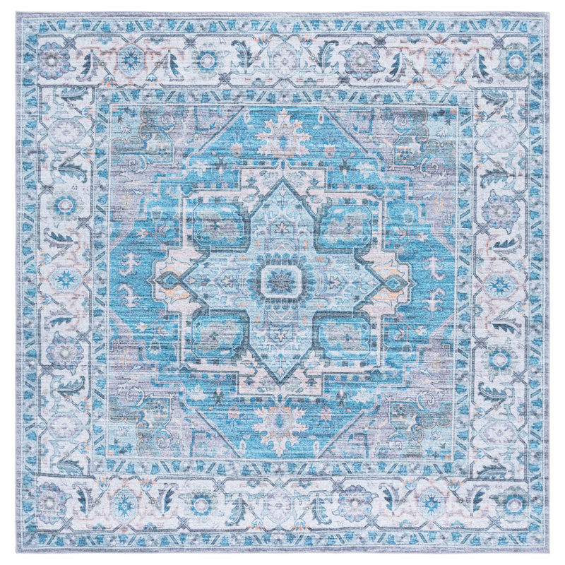 Msrw Tucson 113 Performance Machine Washable Oriental Rug, Rectangle 9' x 12'