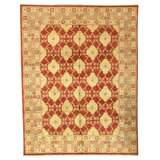 Handmade Silk and Wool Area Rug