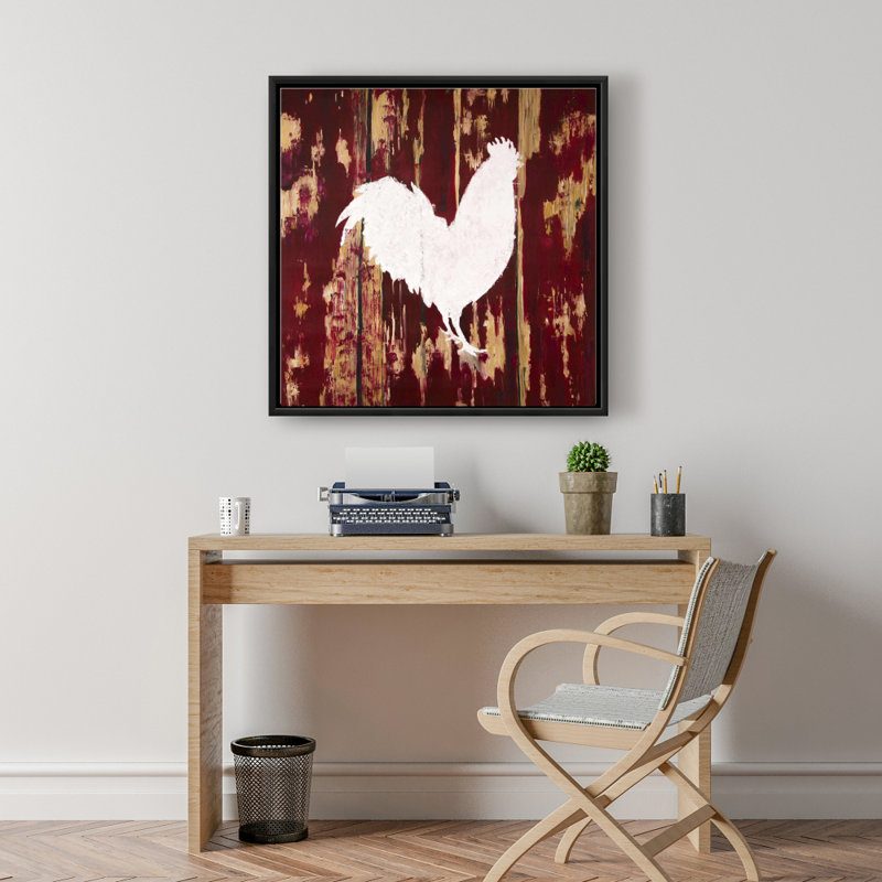 " Rooster Silhouette "