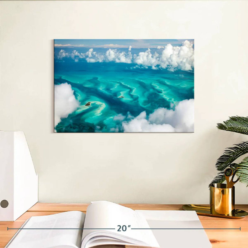 Gillard, Bahamas, nuages, H 8 po x l 12 po