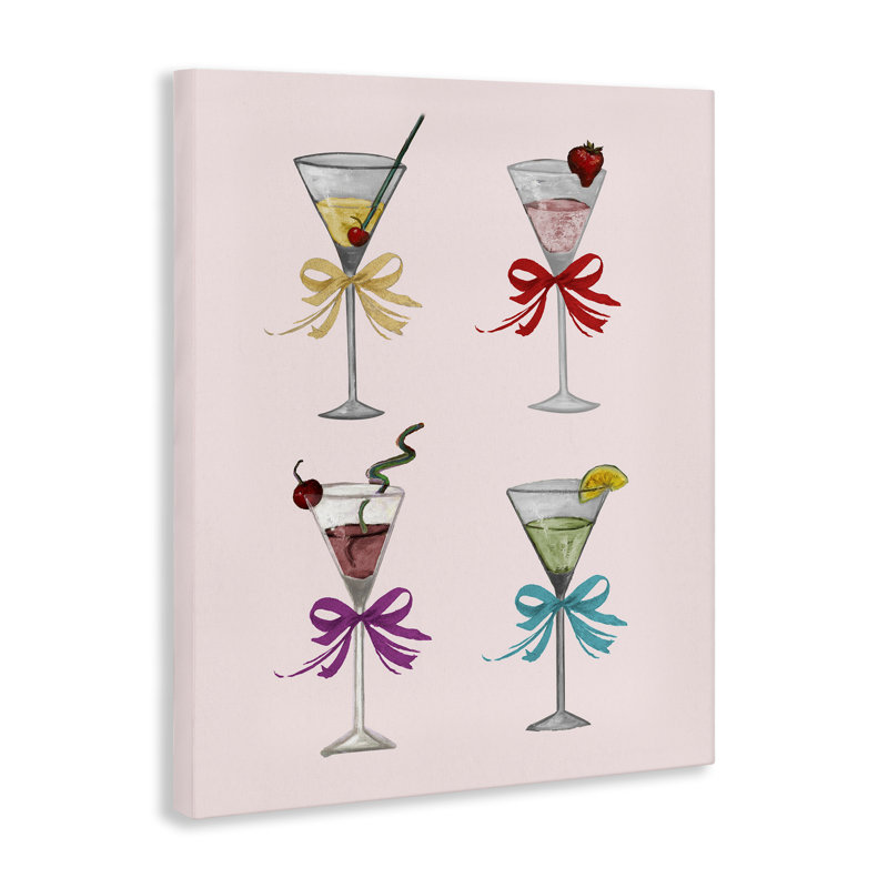 «Cute Ribbon Cocktail» par Patricia Pinto, H 48 po x l 36 po
