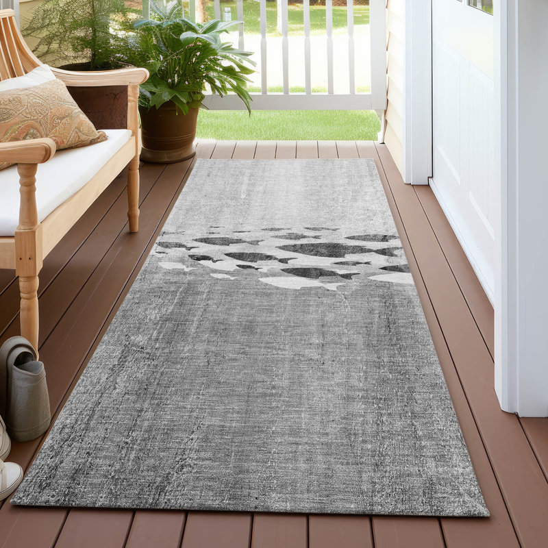 Loreen Animal Print Indoor / Outdoor Rug, Runner 2'3" x 7'6"
