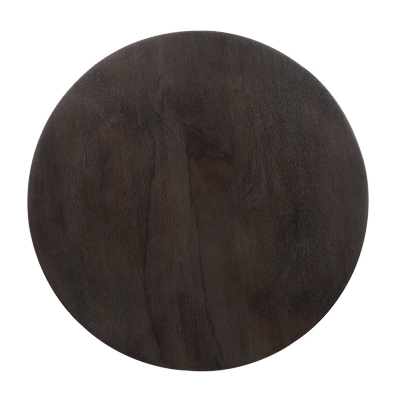 Melange Solid Wood End Table