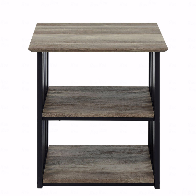3-Shelf Bedroom Nightstand
