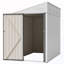 Remise Lean-To avec porte verrouillable-127286754
