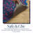 DRAPER JAMES Field Flowers Scallop Edge Comfort Kitchen Mat, Navy/Multicolor, 20"x39"-123687345-123687346