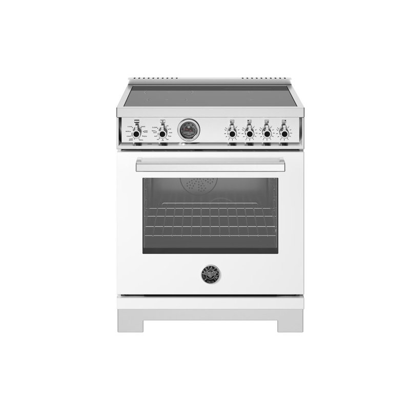 Bertazzoni 30'' W Free Standing Range, Electric, Red Gloss