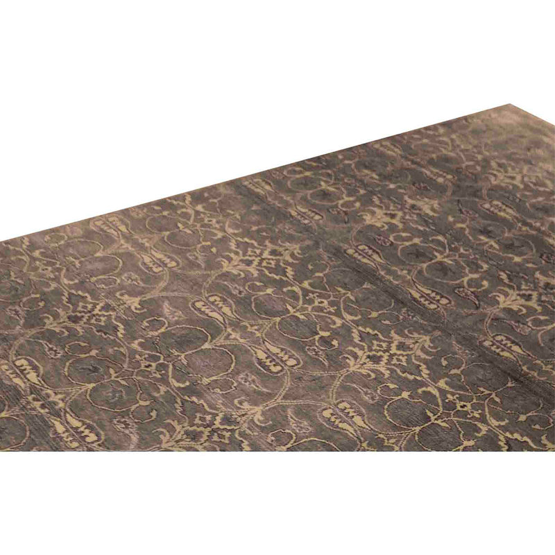 Tapis rectangulaire noué à la main