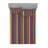 Microfiber Striped Sheet Set-45318544-89083008