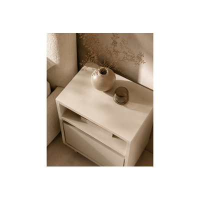 40 cm W Laminate Bedside Table