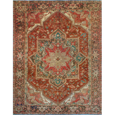 Khurram Heriz Raafi Red Rug