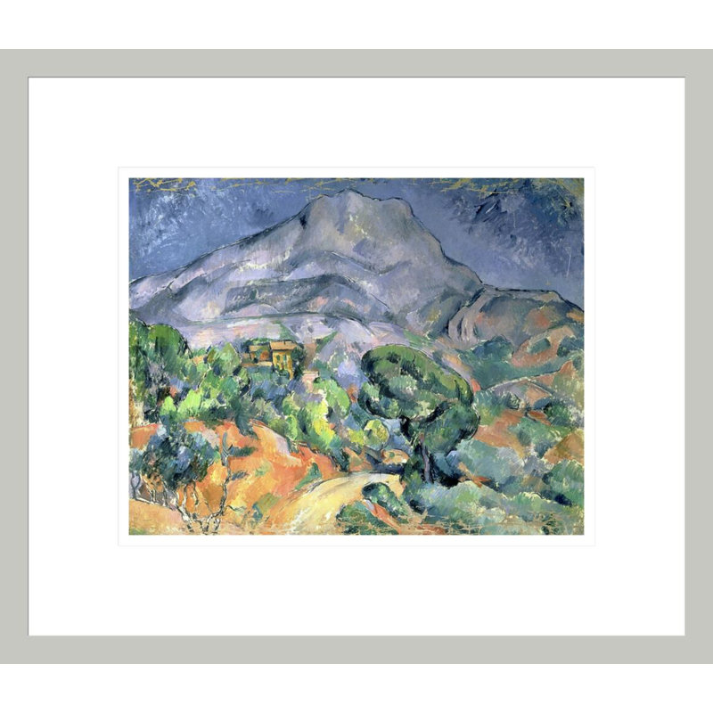 Mont Sainte-Victoire par Paul Cézanne, H 13,75 po x l 15,94 po