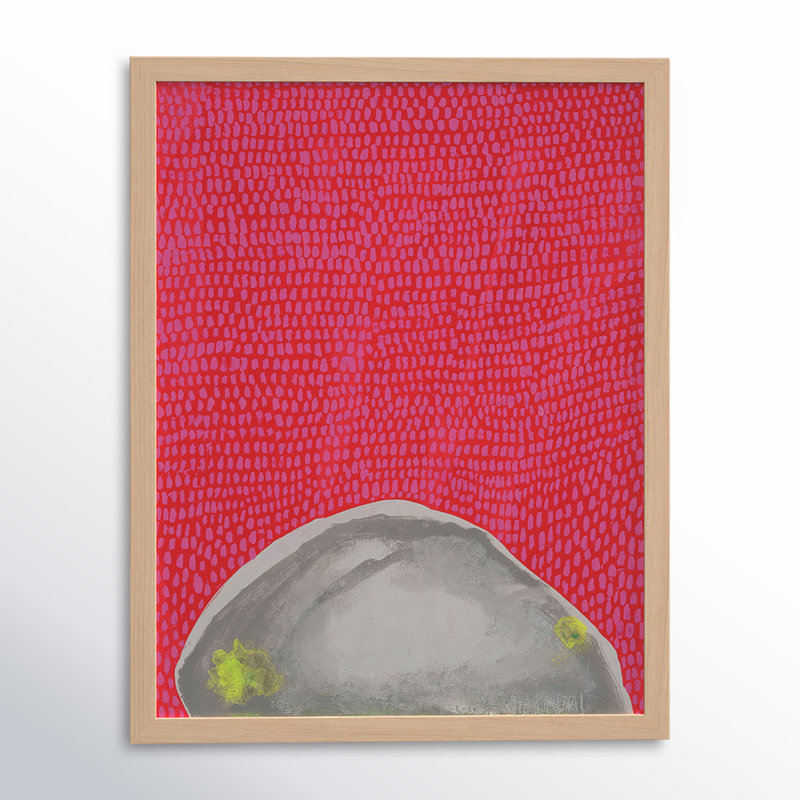 Starscape 2 Print by Andrea Stokes, Maple Framed, 20" H x 16" W