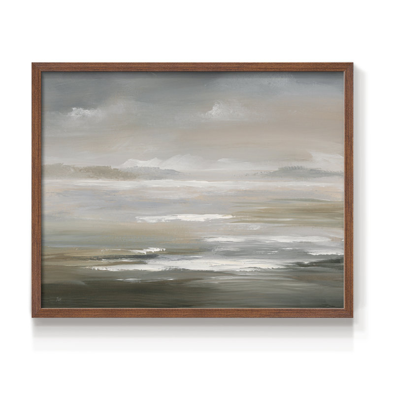 Edge of Infinity - Imprimé encadré - réversible, H 11 po x l 14 po, Noyer