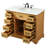 Hermes 42 " W Freestanding Standard Free Standing 1 Single Vanity Bathroom Vanity With Carrara Marble Top-73360064