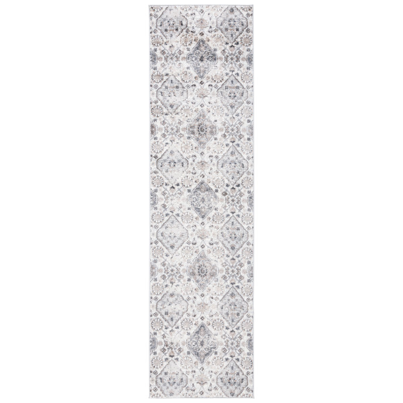 Shivan 100 Performance Floral Rug, Runner 2'2" x 8'