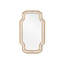 Boleyn Arch Glass Mirror