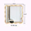 Miroir moderne en bois 36 "x 36"-688419456