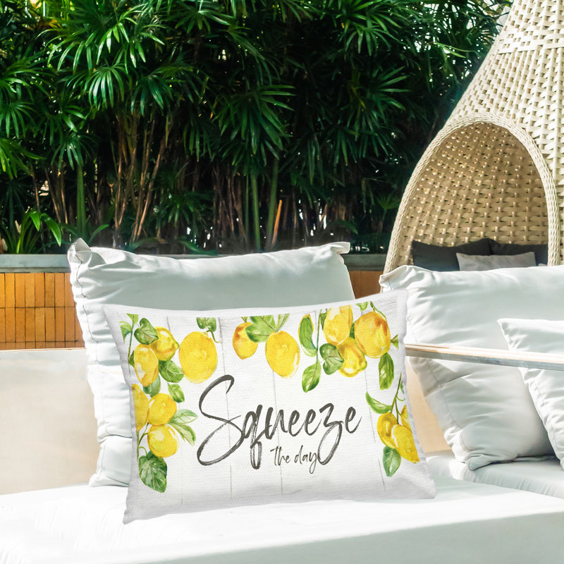 Coussin d'extérieur Squeeze The Day